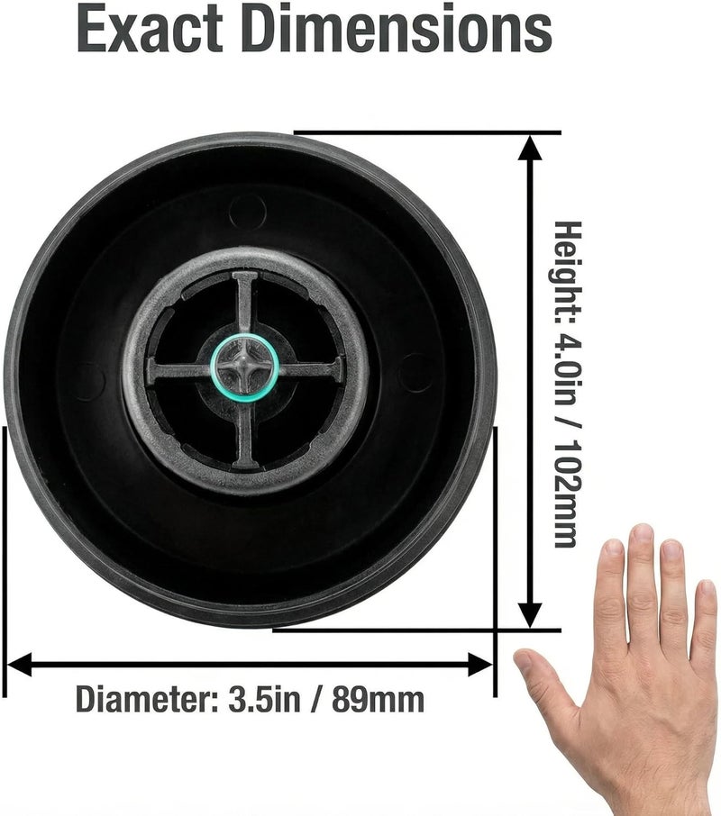 LINGYAO ​​ 11427525334 Oil Filter Cap Housing Cover for BMW 328i 325i 330i 335i 528i 535i X1 X3 X5 X6 - Engine Oil Filter Housing Replacement Cap, OEM Fit, Durable Plastic - Image 5